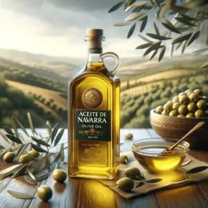 Aceite de oliva de Navarra